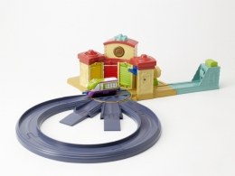 Chuggington - Diecast Launch N Go Roundhouse Playset